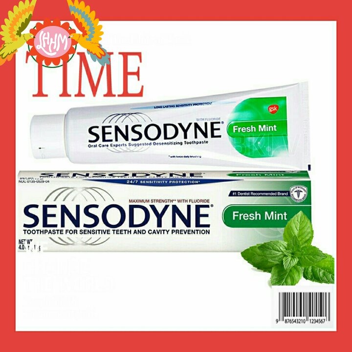 [COMBO 5 TUÝT - TẶNG BÀN CHẢI ] Kem đánh răng sensodyne chính hãng - chống ê buốt, sénodyne thái lan 160g