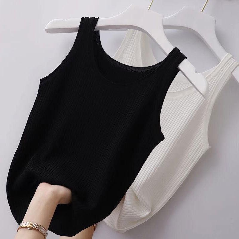 Áo hai dây dáng ôm phối ren cỡ lớn 80-200 cho nữ