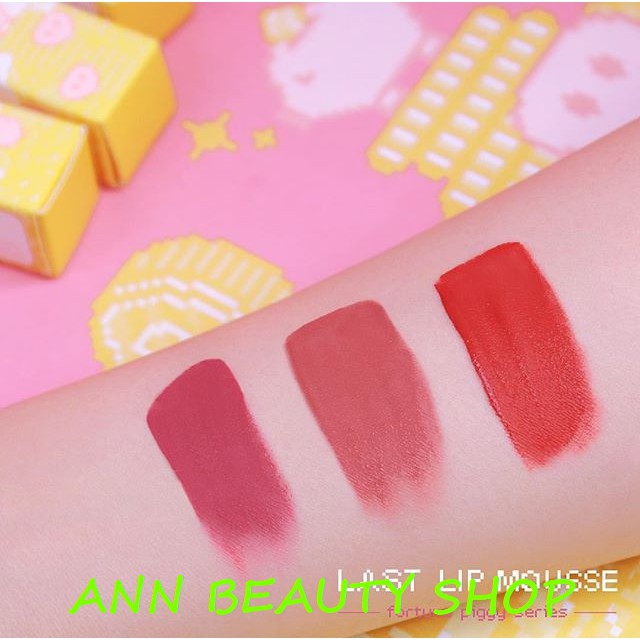Son Kem lì LAST LIP MOUSSE VER 4 (phiên bản con heo vàng) | BigBuy360 - bigbuy360.vn