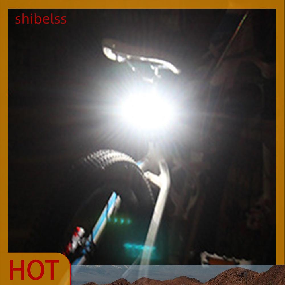 Đèn LED Cảnh Báo Gắn Đuôi Xe Đạp Chống Nước 4 Chế Độ SHIBEL SMD2835
