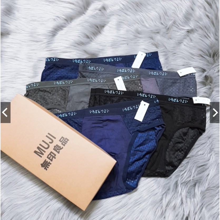 [ HÀNG LOẠI 1]  Quần lót nam ❤  quần sịp xuất nhật chính hãng muji chéo
