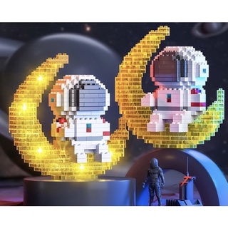 Lego 3D phi hành gia có đèn phát sáng