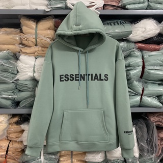 Áo nỉ hoodie nam nữ form rộng essentials dày dặn ấm áp