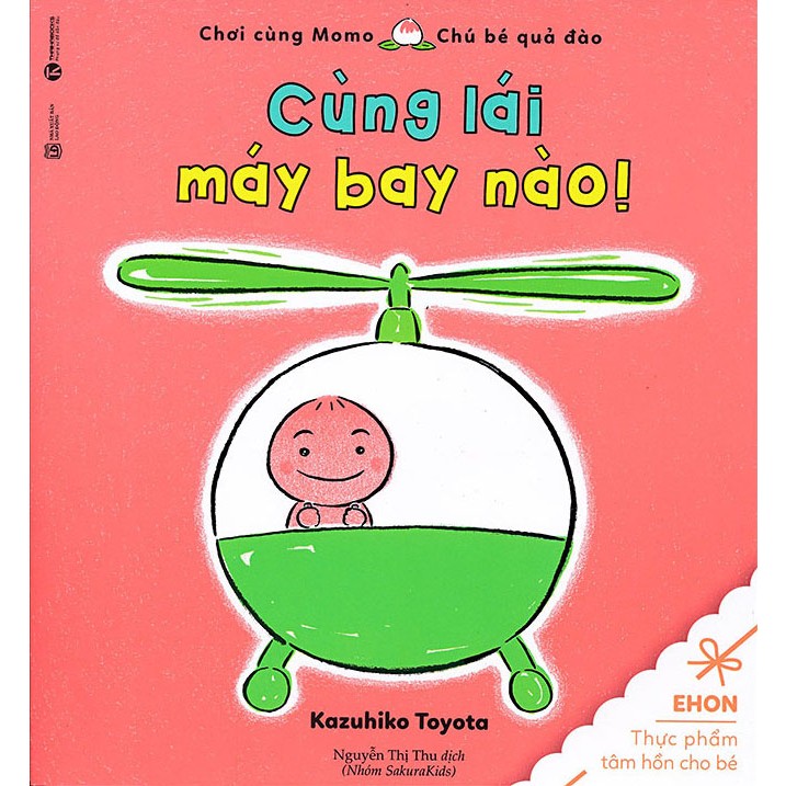 Sách - Ehon Mo Mô Cùng lái máy bay nào