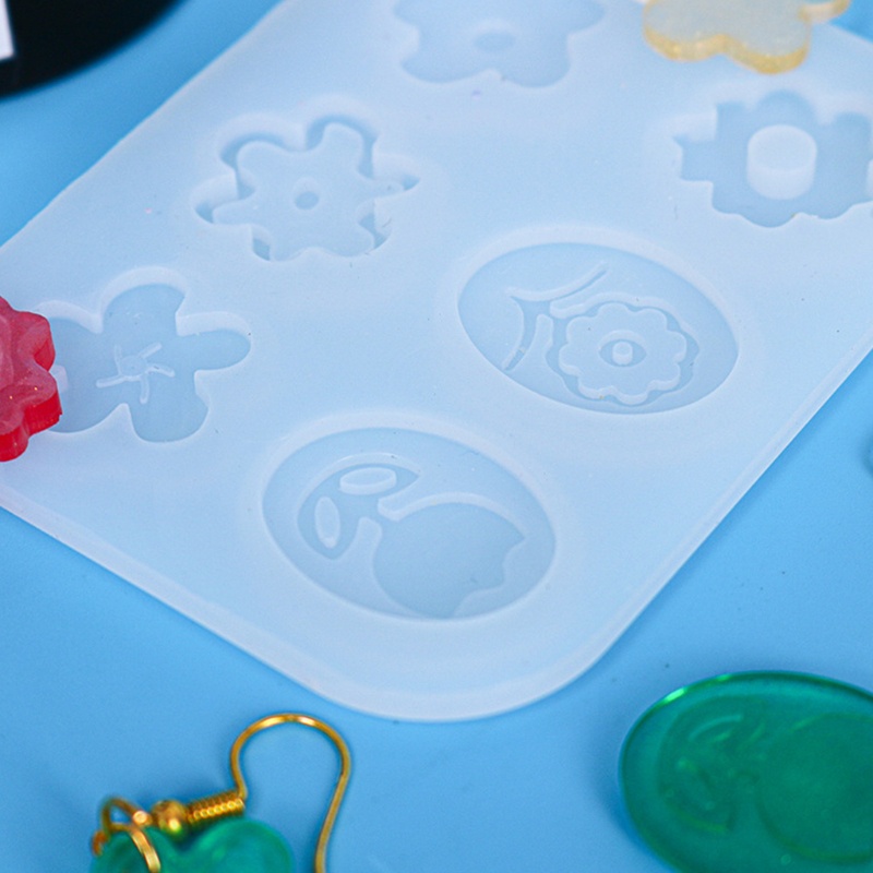Khuôn Silicone Tạo Hình Hoa Làm Trang Sức Thủ Công Diy Cho Nữ