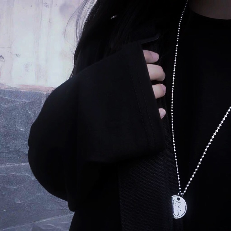 [Spot] Giao Hàng Miễn Phí Vòng Cổ Siêu Nóng 183970 Dây Chuyền Phong Cách Hip Hop Âu Mỹ Cổ Điển Cho Nam Nữ