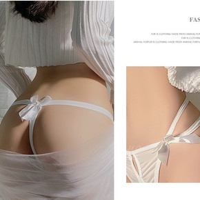 Quần Lót Lọt Khe Ren sexy Cao Cấp Cosplay thắt nơ hông gợi cảm mã C11