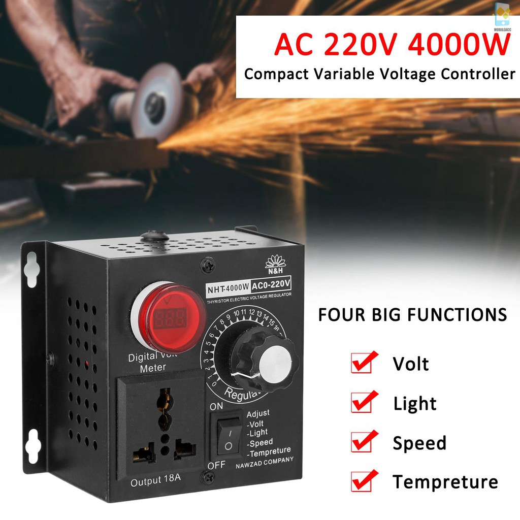 Bộ ổn áp HABOTEST AC 220V 4000W