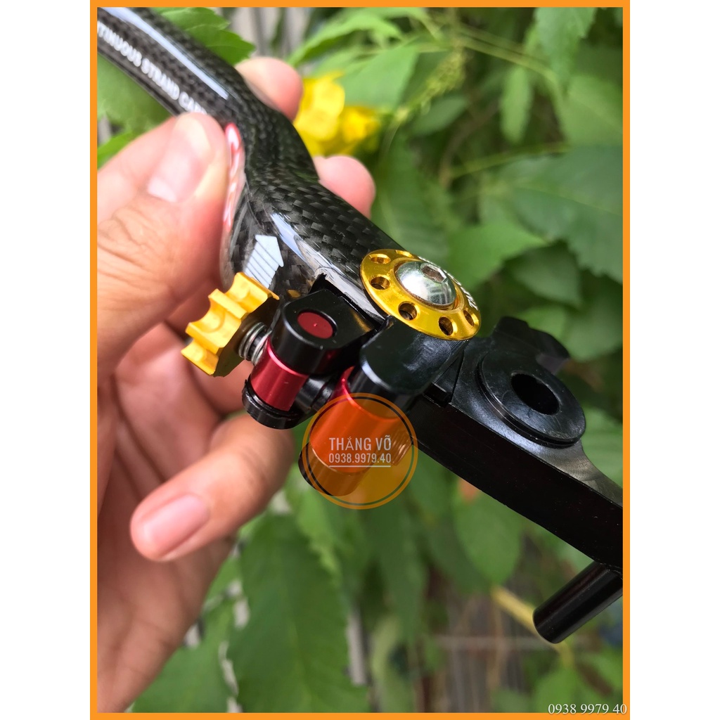 Tay thắng CRG Carbon, Tay thắng Carbon CRG Vario Shvn Future Sirius Exciter 135-150 Fuled đồ chơi phụ kiện xe máy