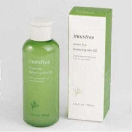 [Tách Set] Nước Hoa Hồng Trà Xanh Innisfree Green Tea Balancing Skin EX 200ml