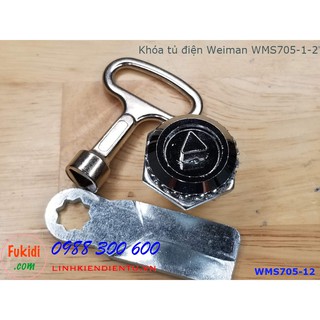 Khóa tủ điện MS705-1-2 đầu tam giác