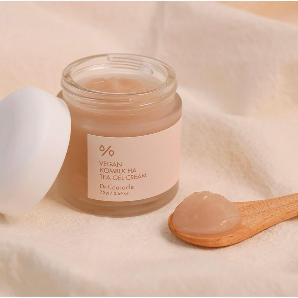 Kem Gel dưỡng thuần chay phục hồi da, chống lão hoá  VEGAN KOMBUCHA TEA