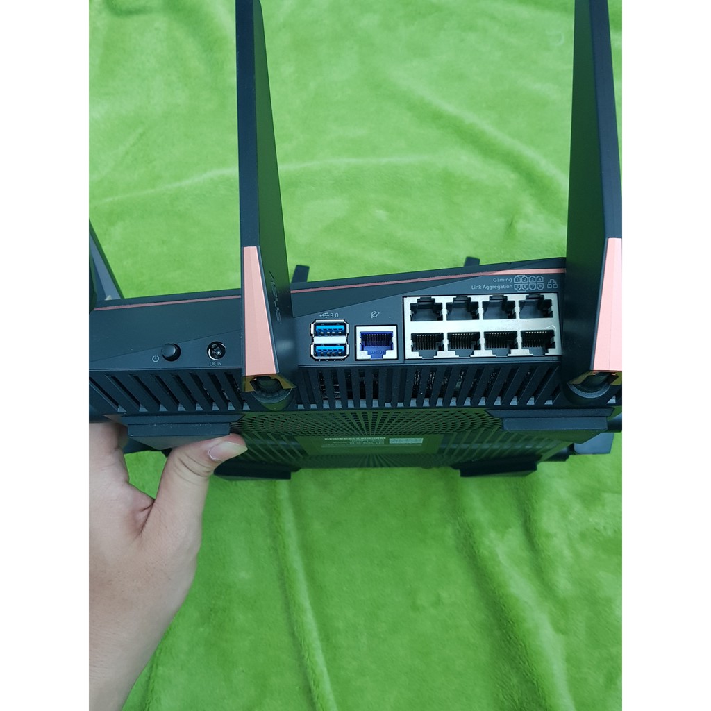 Router GAME THỦ chơi game 3 dải băng tần ROG Rapture ASUS GT-AC5300 | BigBuy360 - bigbuy360.vn