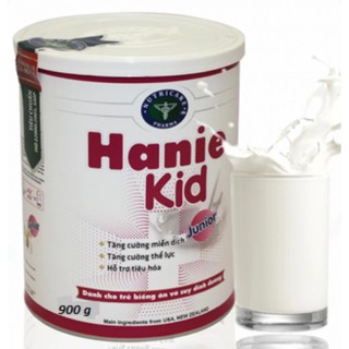 Combo 3 sản phẩm Sữa Hanie Kid 900g cho trẻ biếng ăn từ 1-10 tuổi 900g
