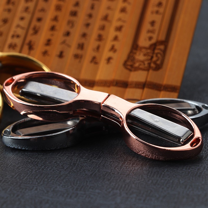 kéo inox cắt thẻo câu đài,kéo số 8 gấp ngọn tiện lợi KINOX