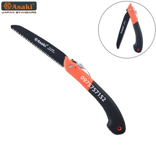Cưa gấp cắt cành - cưa gỗ xếp gọn thép Nhật Asaki AK-8800 giocongcu