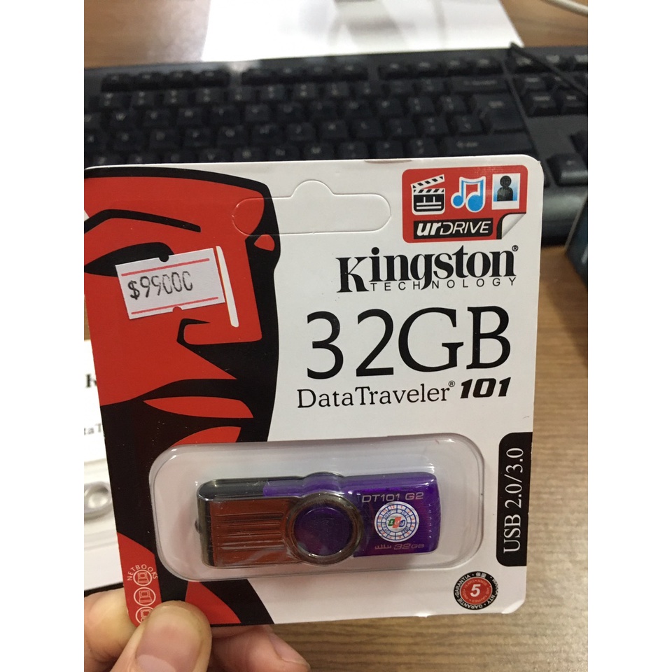 Usb 32Gb 16Gb 8Gb Kingston Chính hãng Bảo Hành 12 Tháng Cài win sao chép lưu trữ dữ liệu
