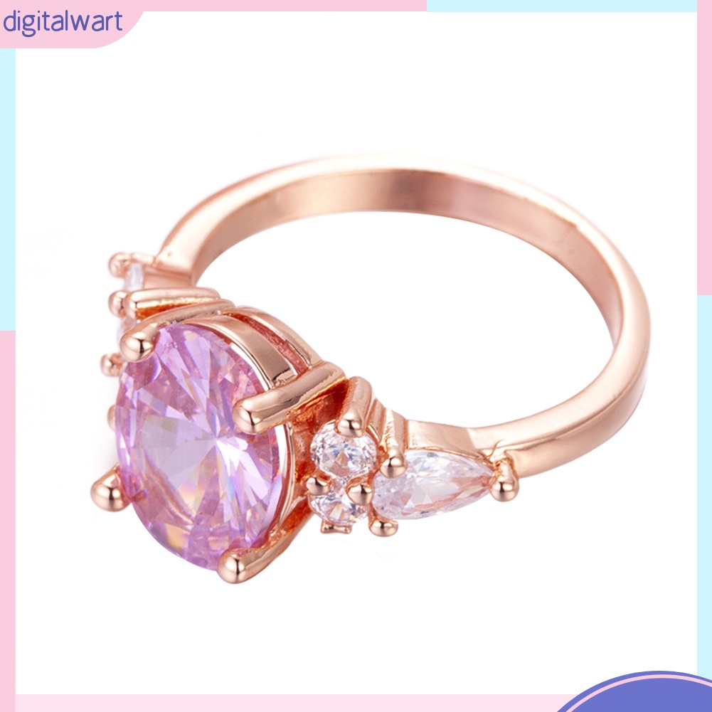 Nhẫn tròn đính đá độc đáo