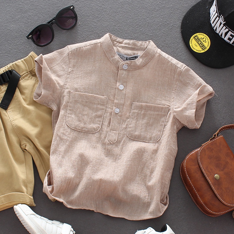 ÁO SƠ MI ĐŨI ĐI HỌC ĐI CHƠI CHO BÉ