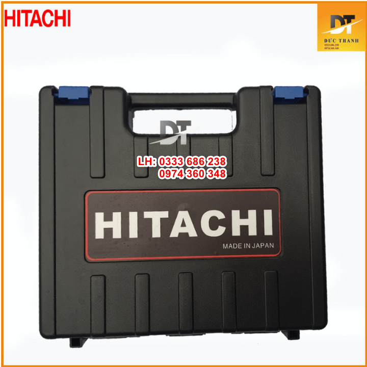Máy Khoan Pin Cầm Tay Hitachi 36V Có Búa – 2 Pin - Khoan tường, bắn vít – Tặng Bộ Phụ Kiện 24 Chi Tiết