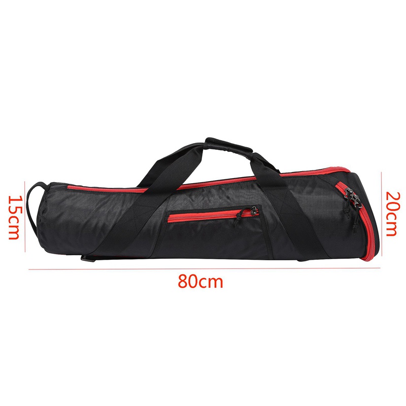 Túi đựng giá đỡ ba chân màu đen 80CM cho Manfrotto Gitzo Flm Yunteng Sirui Benro Sachtler
