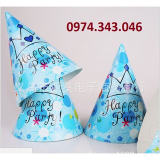 chữ HPBD + Cốc, mũ, đĩa , kèn