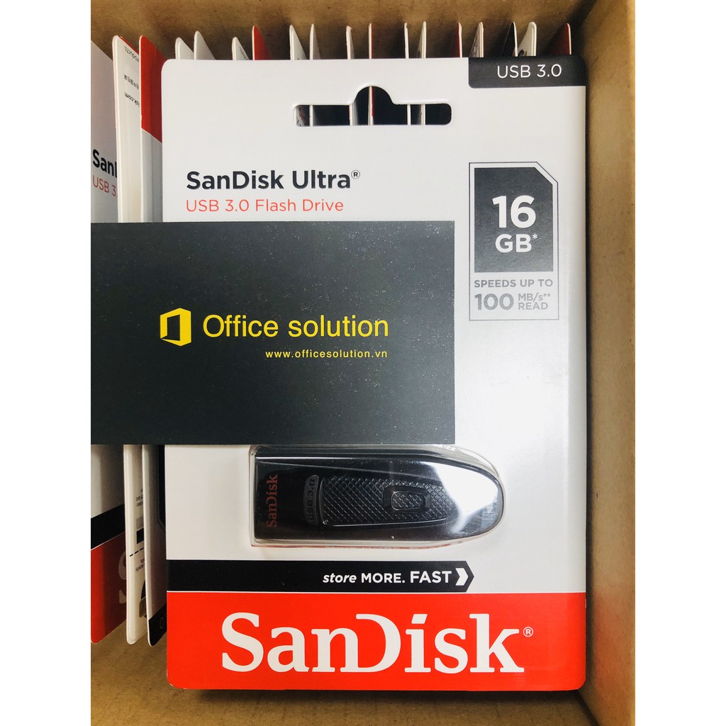 USB 3.0 SanDisk Ultra Flash Drive, 16GB