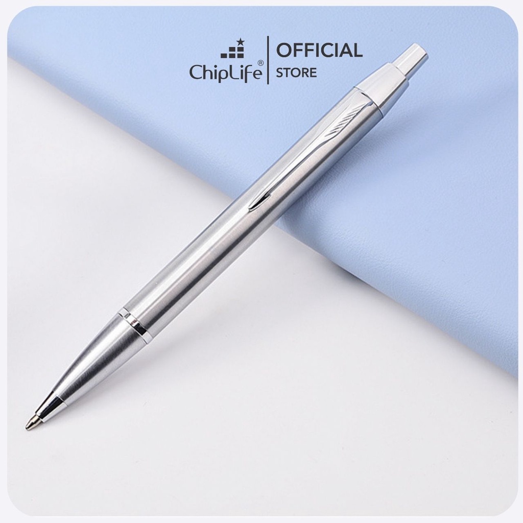 Bút ký cao cấp CHIPLIFE IM022 khắc tên - Dạng bi bấm ngòi 0.7mm mực xanh