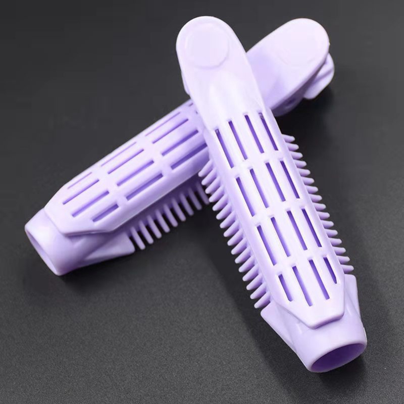 Set 4 Kẹp Tóc Xoăn Tự Nhiên Bằng Nhựa Dành Cho Nữ