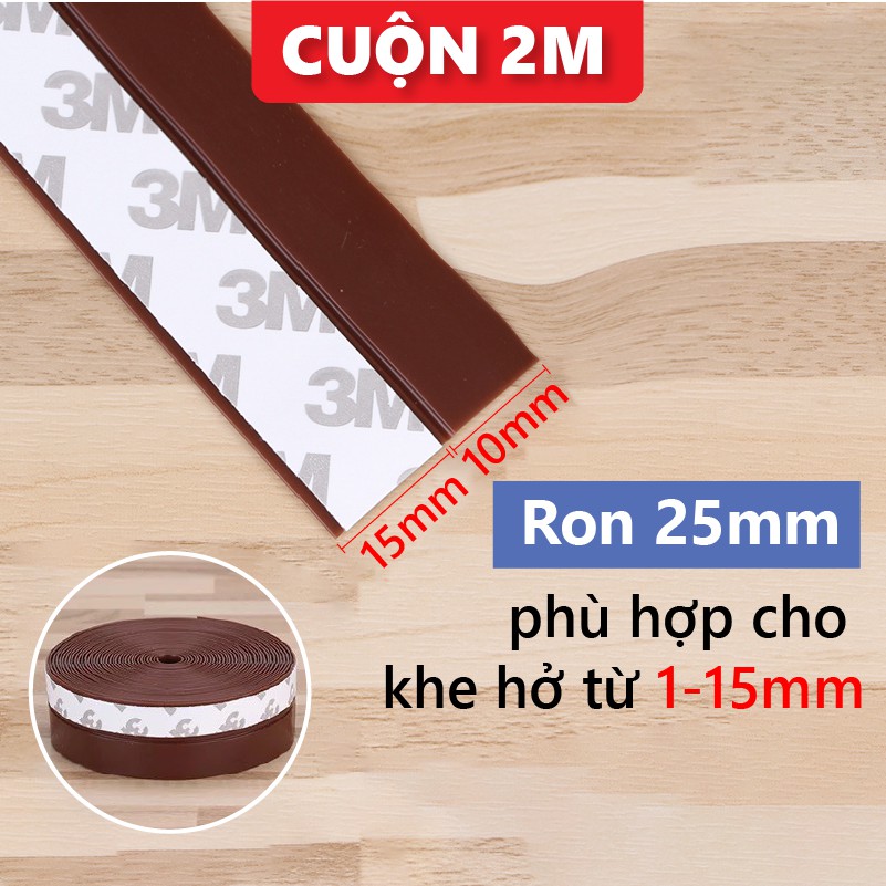 2 Mét ron dán cửa chặn khe hở  Thanh dán đáy cửa NANORON chống bụi, chống côn trùng, chống thoát hơi lạnh R234