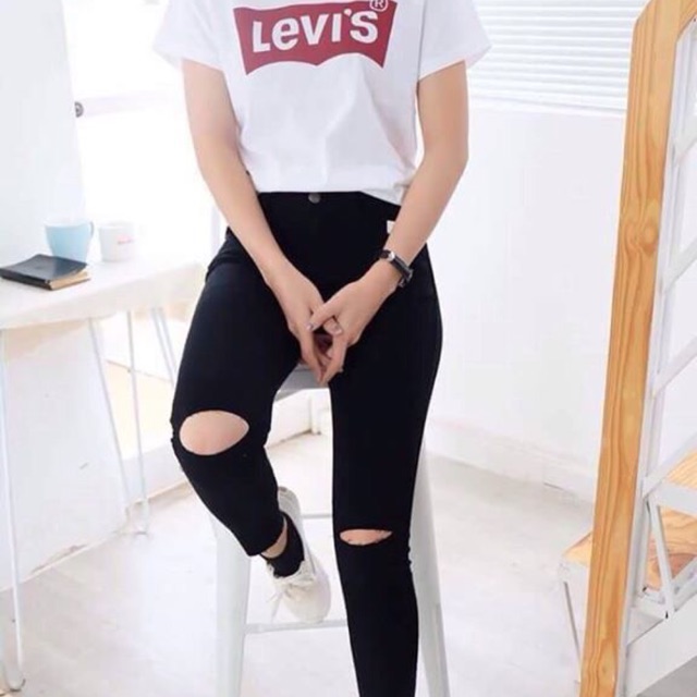 SALE HÀNG HÓT Quần Kaki rách gối cực chất