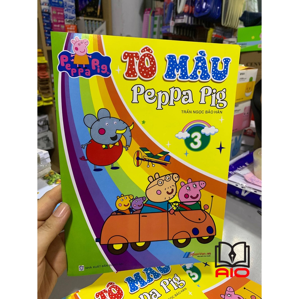 Tô màu Peppa Pig TẬP 3