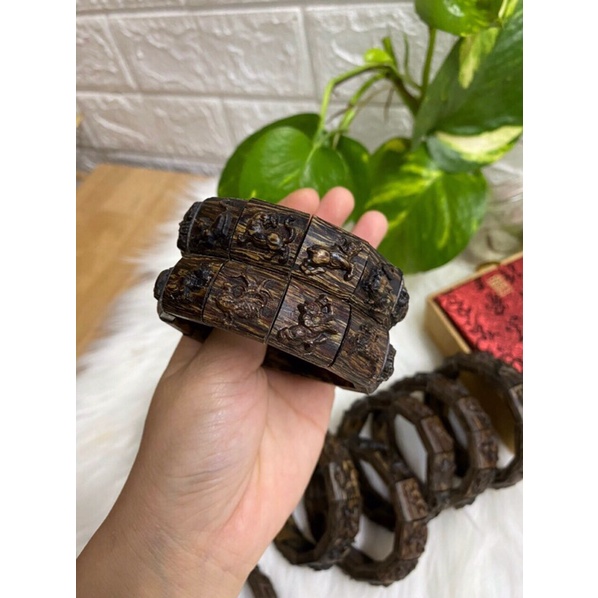 Lắc tay 12 con giáp trầm sánh chìm