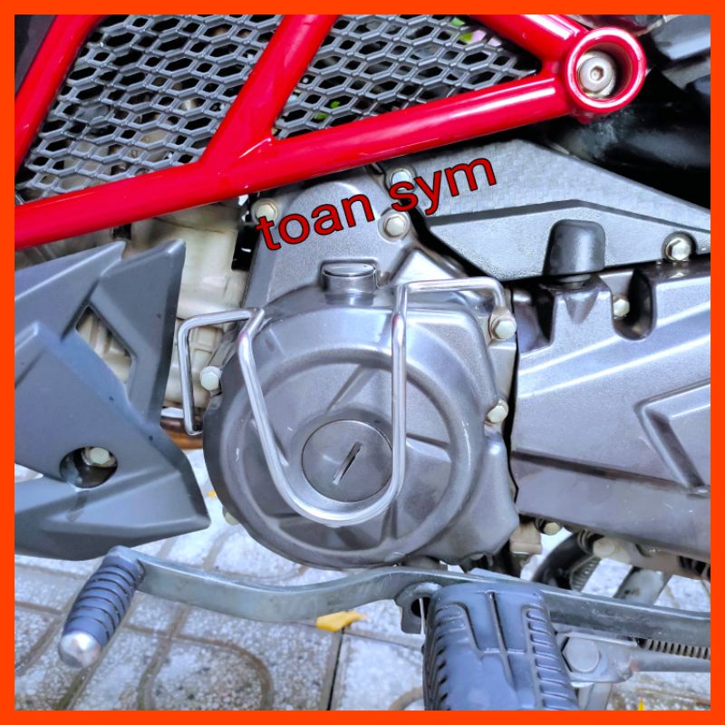 Inox bảo vệ lốc máy xe Star X/Sr 125 không rỉ