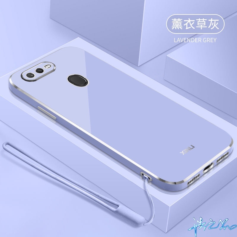 Ốp Điện Thoại Viền Mềm Sang Trọng Kèm Dây Đeo Cho Realme C15 C11 C21Y C12 C25 C21 C20 C25 C25Y C31 C35 2021 2020