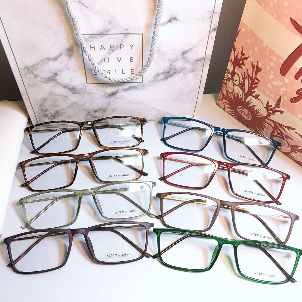 [Mã SKAMCLU7 giảm 10% cho đơn từ 0Đ] Gọng kính vuông 2214 Anh Shop nhận cắt tròng cận viễn loạn | BigBuy360 - bigbuy360.vn