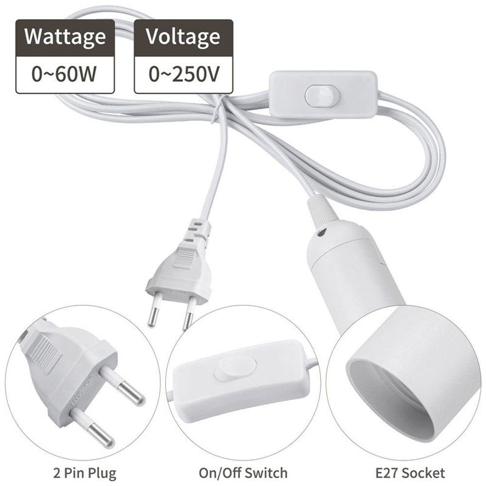 WATTLE Dây Cáp Nối Dài Đèn LED 1.8M