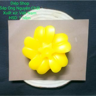 Sáp Ong Nguyên Chất, Sáp Ong Vàng(100g)- Nguyên liệu làm son handmade