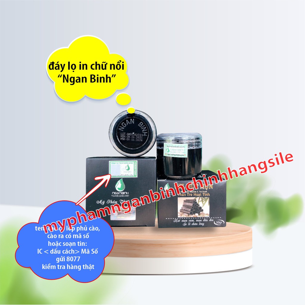 ( Chính hãng ) Gel hút mụn Ngân Bình,gel lột mụn, gel hút mụn cám, mụn đầu đen, mụn ẩn, gel lột mụn Ngân Bình  có in đáy | BigBuy360 - bigbuy360.vn