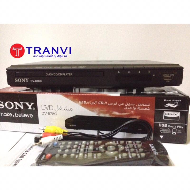 Đầu đĩa DVD sony