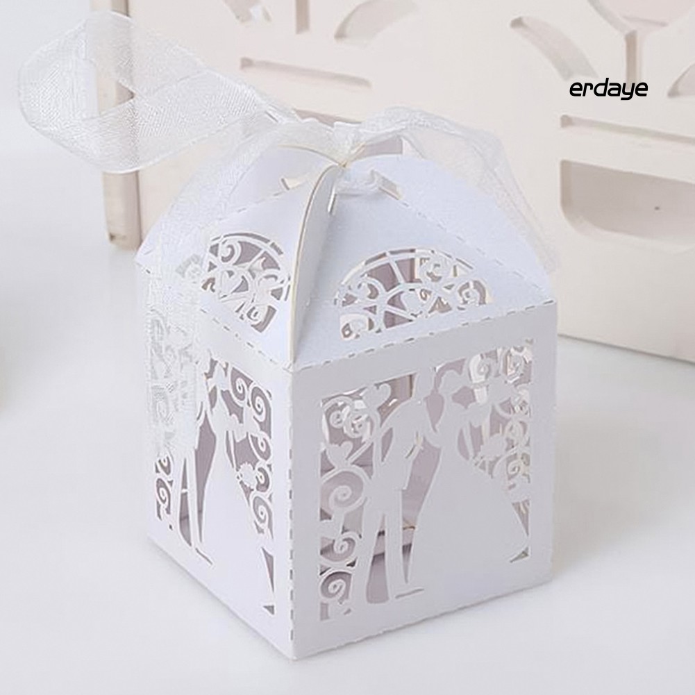 Khuôn cắt giấy tạo hình hộp xinh xắn bằng kim loại tiện dụng DIY
