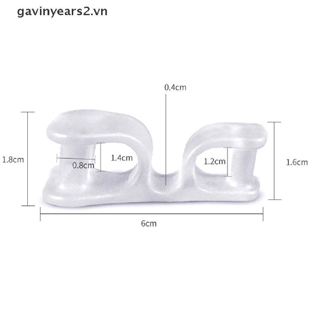 Set 2 Dụng Cụ Tách Ngón Chân Chăm Sóc Cho Nữ