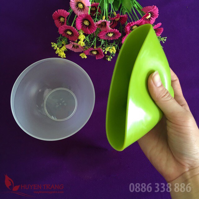 Bát Trộn Mặt Nạ Silicon Sang Chảnh Loại To - Thẩm Mỹ Huyền Trang NANOCEE