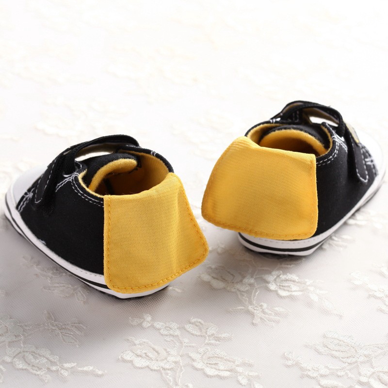 Giày Vải Cotton Mềm Chống Trượt In Hình Batman Cho Bé Tập Đi