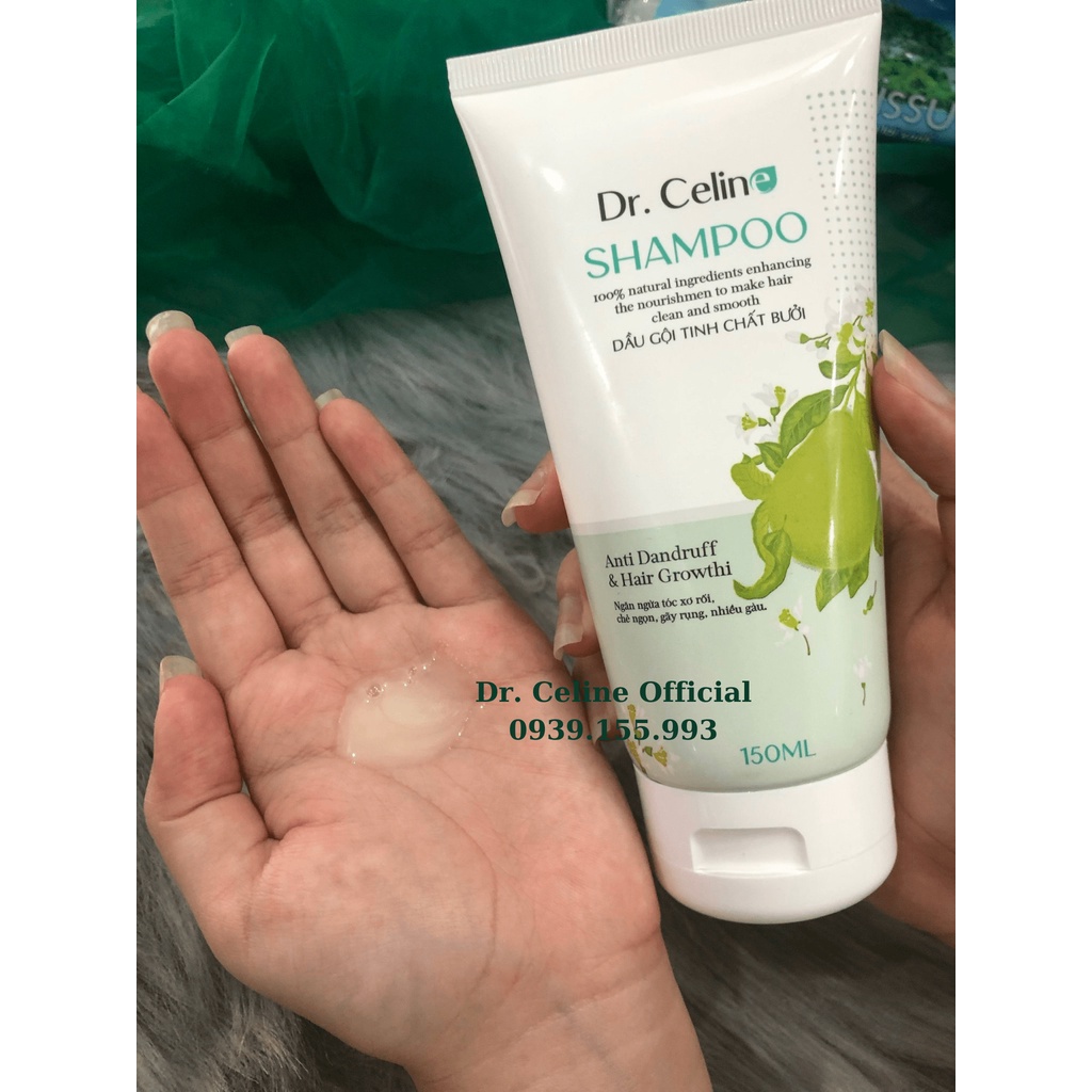 Dầu gội tinh chất bưởi ngăn rụng tóc Dr.Celine