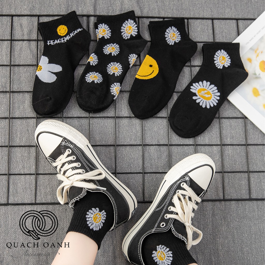 Tất hoa cúc họa mi GD hot trend - THD55