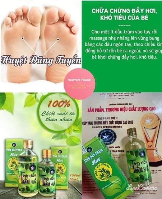 Tinh Dầu Tràm Huế 100ml