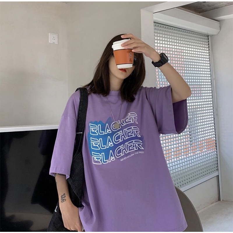 Áo phông tay lỡ form rộng, áo thun unisex nam nữ chất cotton LL032 | BigBuy360 - bigbuy360.vn