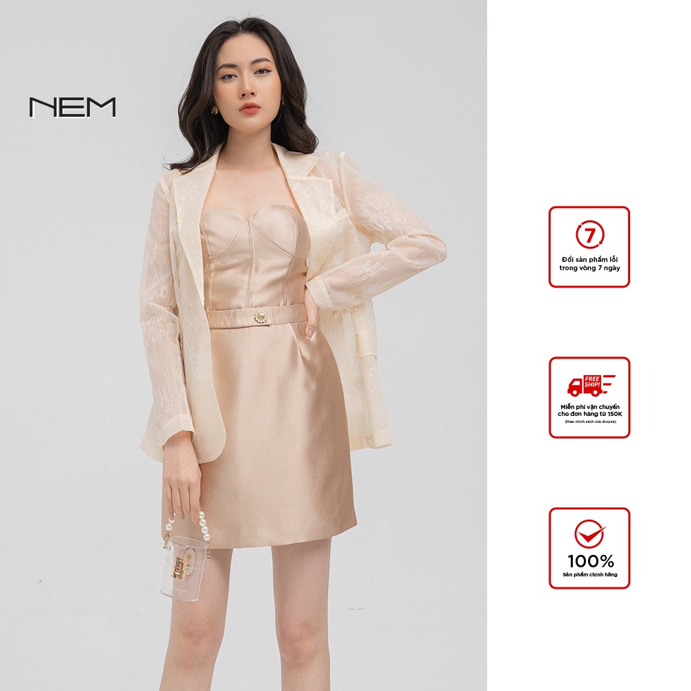 Áo vest nữ thiết kế NEM Fashion AK11512