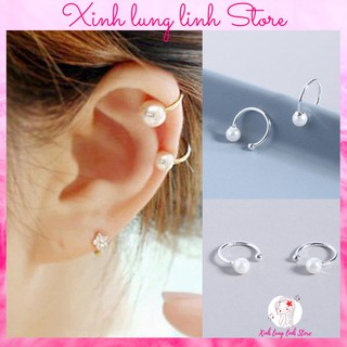 Khuyên tai kẹp vành không cần bấm lỗ phong cách cá tính, dễ thương dành cho nữ - Xinh lung linh Store